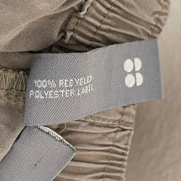 Sweaty Betty Pants Womens Size 6 Green Quinn Cargo Jogger Pull On Athleisure - Picture 12 of 13